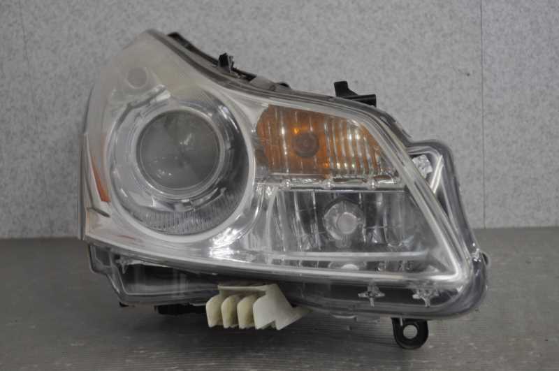 スカイライン 250GT TYPE S 前期 (V36) 純正 破損無 右 ヘッドライト HID バラスト レベライザー付 キセノン 100-63861 26010-JK00D拍卖