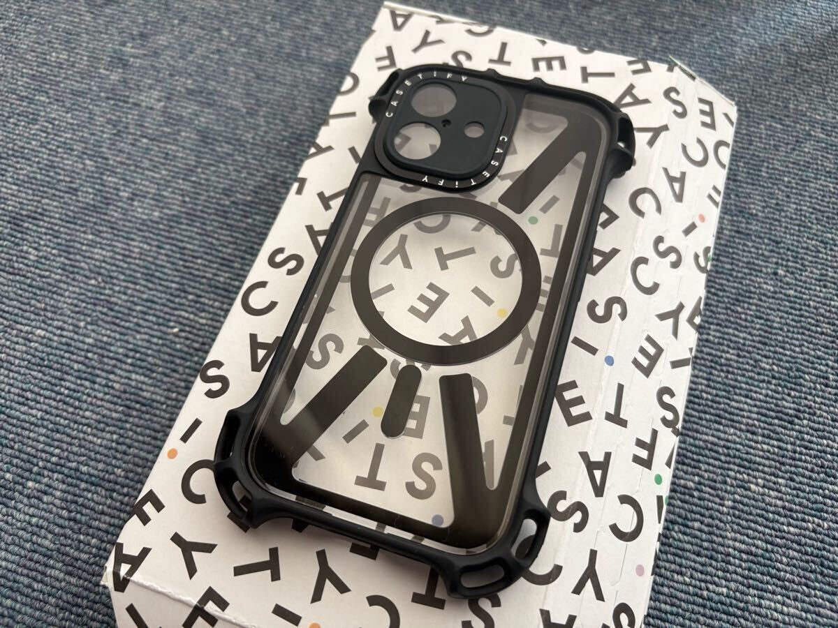 (美中古品)CASETiFY iPhone16用 ウルトラバウンスケース 耐衝撃 保護 ケースMagSafe対応 (ケースティファイ)拍卖