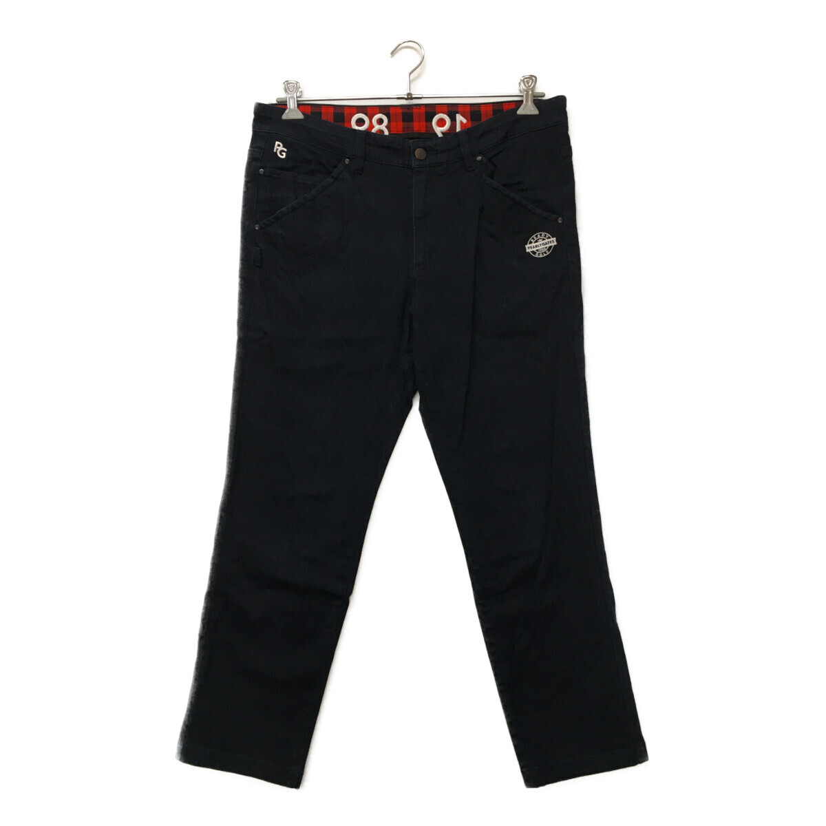 coco 中古【SALE】パーリーゲイツ PEARLY GATES メンズ パンツ 7(XL) 濃紺 コットン ストレッチ レターパックプラス発送可 112506拍卖