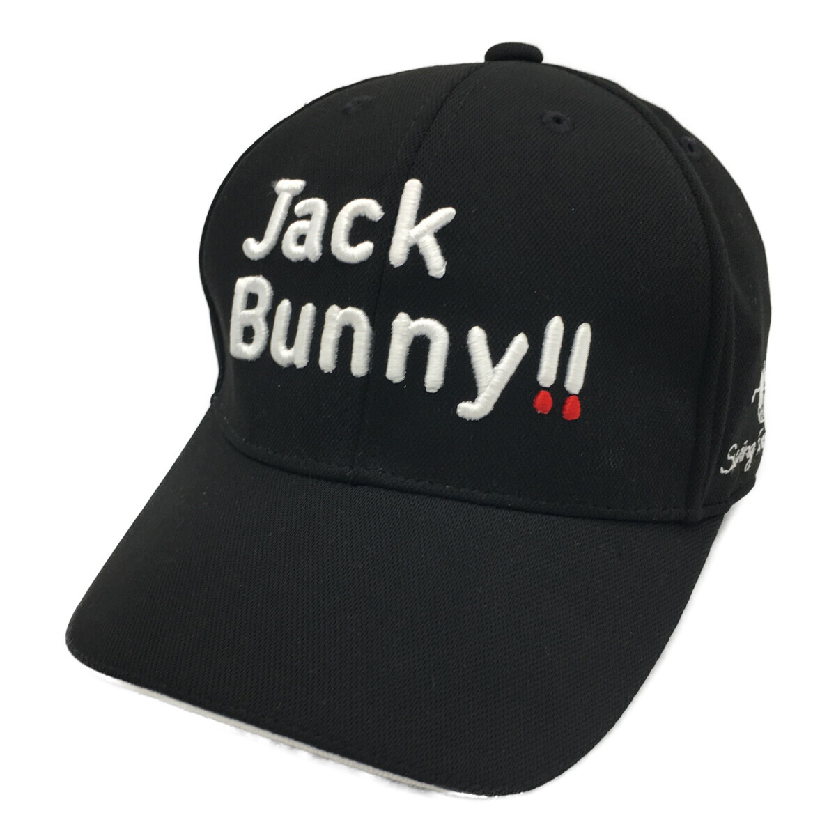 coco 中古【SALE】ジャックバニー キャップ フリー ブラック 立体刺しゅうロゴ 定番 シンプル レターパックプラス発送可 10158拍卖