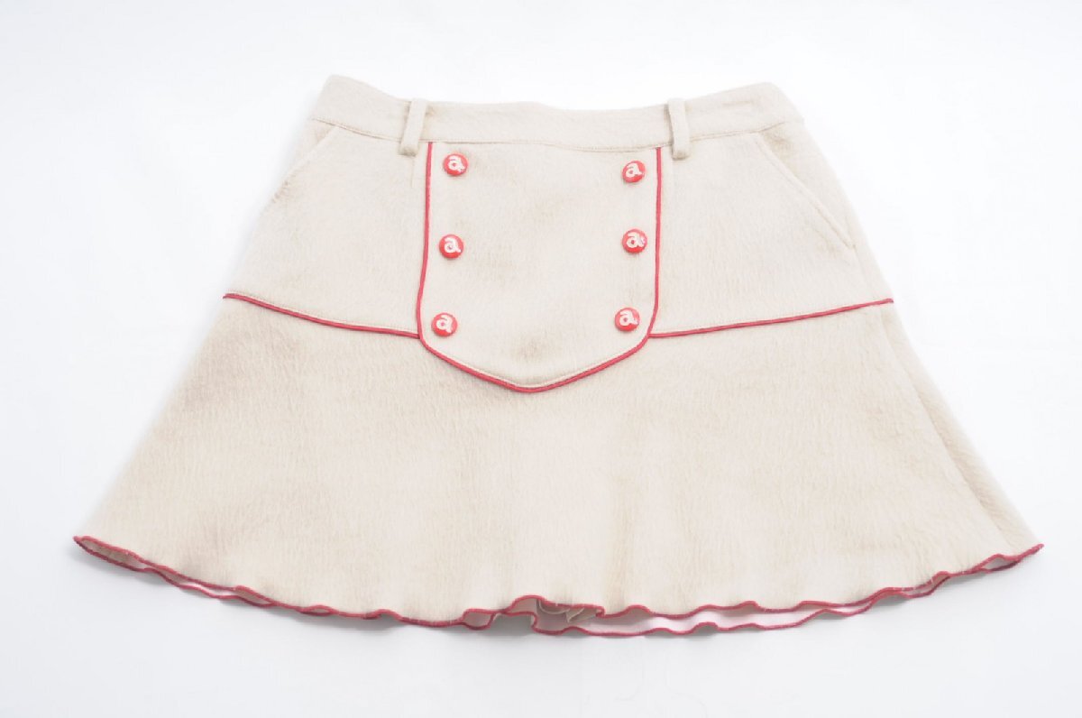 coco 中古【値下げ】 アルチビオ archivio レディース スカート 38(M) 薄ベージュ レターパックプラス発送可 72205拍卖