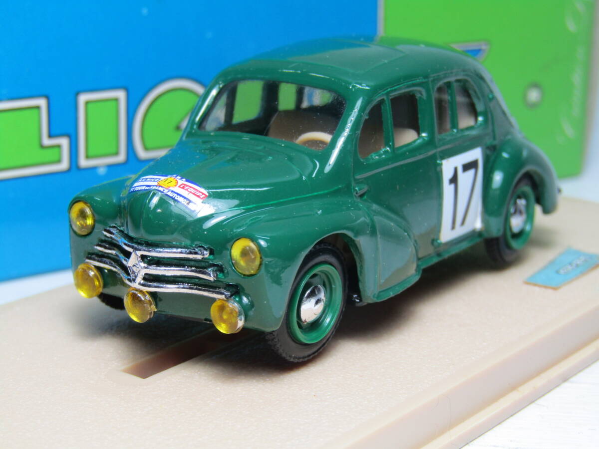 RENAULT 4CV 1/43 ルノー 4 CV Tour de France 1954 エリゴール ELIGOR ヴィンテージ Made in France フランス製当時物 カタログ冊子付 仏拍卖