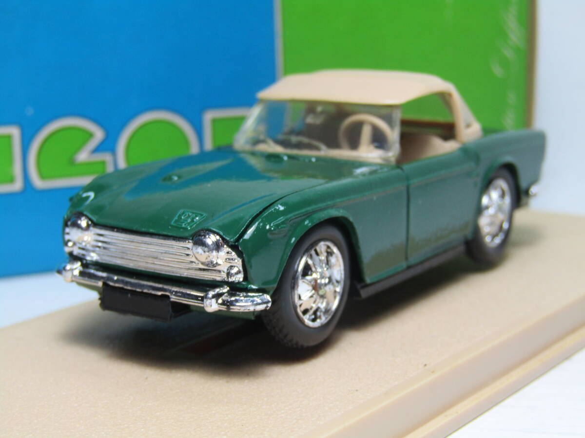 Triumph TR5 Roadster 1/43 トライアンフ TR 5 ロードスター 1968 エリゴール ELIGOR Made in France フランス製 当時物 カタログ冊子付 仏拍卖