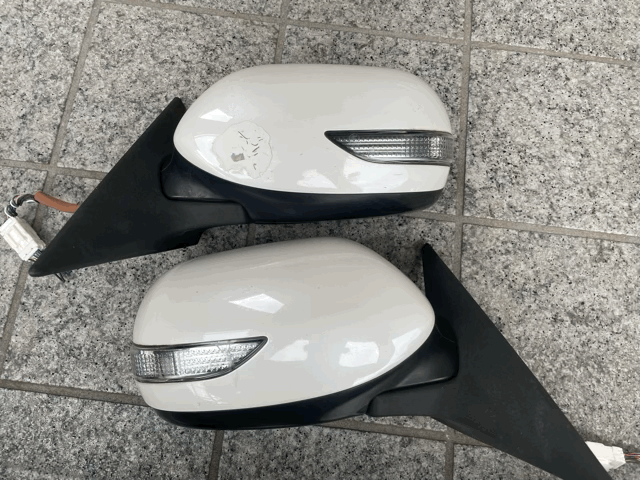 ★☆スバル レガシー BP5 BL5 BP9 BPE LEGACY用純正ドアミラー 左右2/2 D20/37J 動作確認済み☆★拍卖