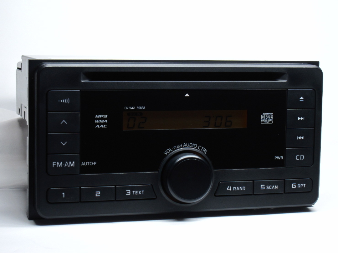 ★中古 トヨタ純正 08600-00K11/CDプレーヤー CQ-JS01J3JT/CN-W61/MP3対応★拍卖