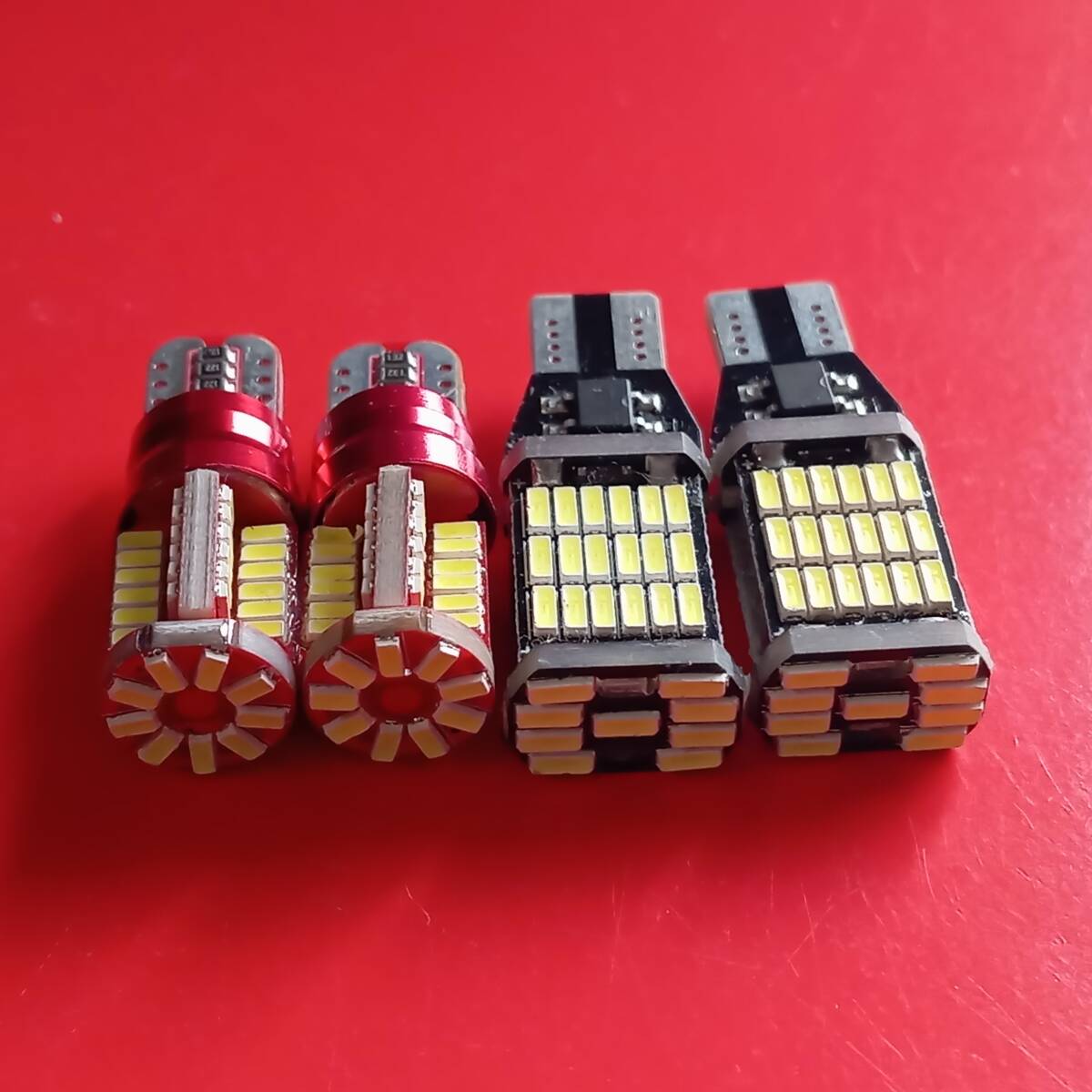 スズキ ワゴンR スティングレーMH21S//MH23S 爆光!バックランプ スモール ポジション球 t10 LED 4点セット ホワイト /45/57拍卖