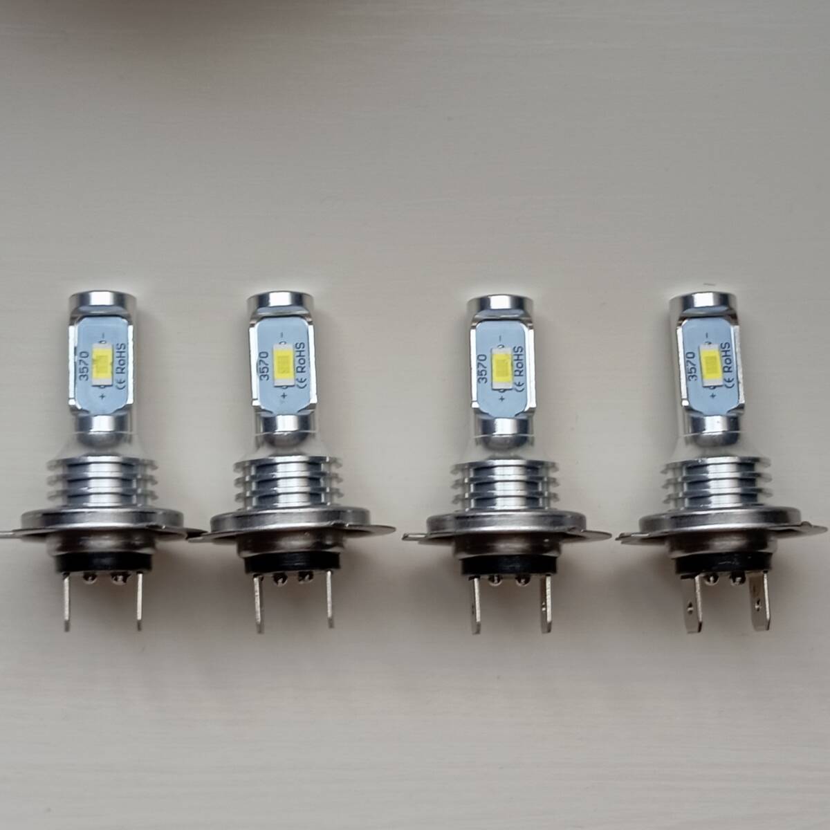 ゴールドウィング F6B SC68 H7 LED ヘッドライト 4個セット CSPチップ ファンレス仕様 バイク ホワイト HONDA/拍卖