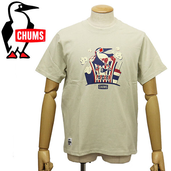 CHUMS (チャムス) CH01-2349 Booby Theater T-Shirt ブービーシアターTシャツ CMS152 G057Greige XL拍卖
