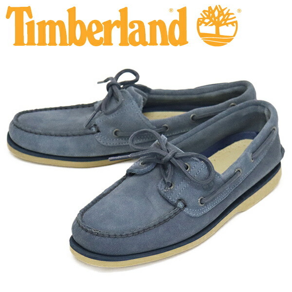 Timberland (ティンバーランド) A4187-ES3 CLASSIC 2EYE BOAT クラシック2アイボートデッキシューズ Blue TB577 US10-約28.0cm拍卖