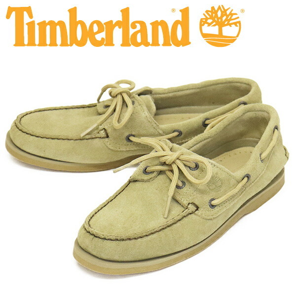 Timberland (ティンバーランド) A4187-EVV CLASSIC 2EYE BOAT クラシック2アイボートデッキシューズ Lt.Green TB578 US8.5-約26.5cm拍卖