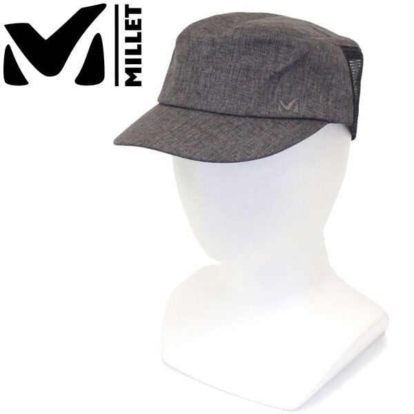 MILLET (ミレー) MIV01710 RANDONNEE MESH WORK CAP ランドネ メッシュワークキャップ MI009 7316BLACKHEATHER拍卖