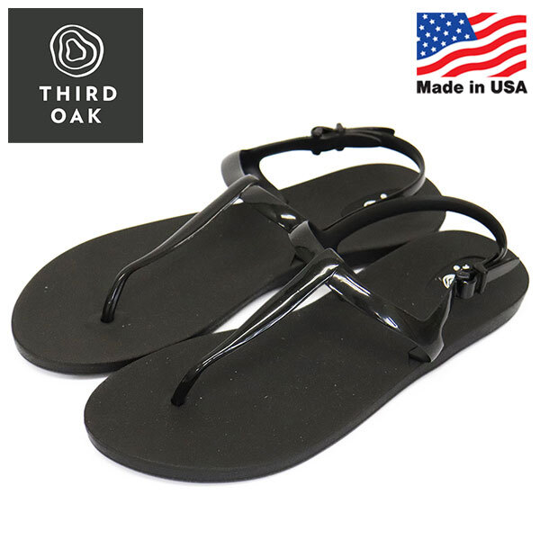 OKABASHI (オカバシ) O-70004 THIRD OAK JOURNEY サードオーク ジャーニー サンダル レディース OKB013 951BLACKxBLACK 8-約24.0cm-25.0cm拍卖