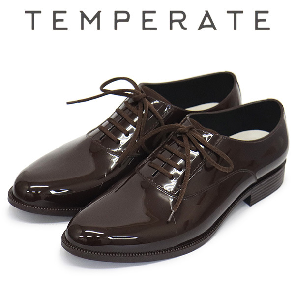 TEMPERATE (テンパレイト) OSTERA レインシューズ CHOCO TMP021 40-約25.0cm拍卖