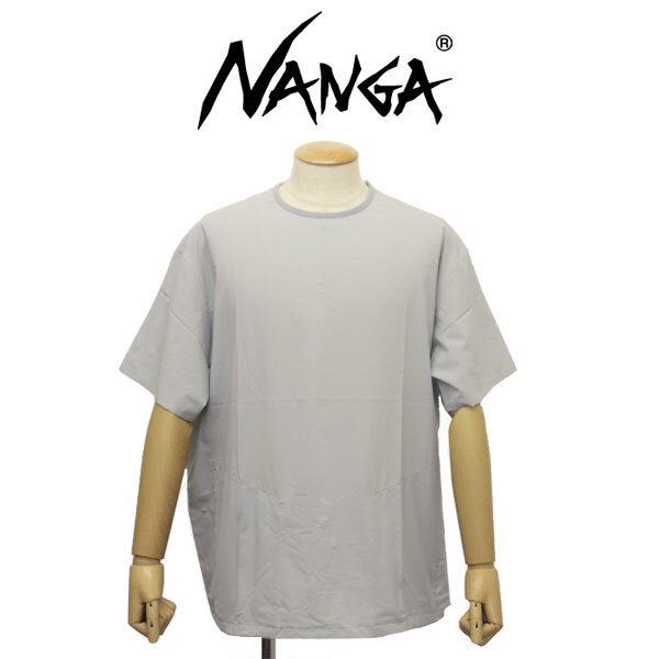NANGA (ナンガ) ユニセックス N2500-1P403A PLC EXCURSION TEE パッカブル エクスカーション 半袖 Tシャツ I.GRAY NG042 L拍卖