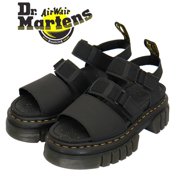 Dr.Martens (ドクターマーチン) 30864001 RICKI 3 STRAP レディース ストラップサンダル BLACK EXTRA TOUGH 50/50AJAX UK4-約23.0cm拍卖