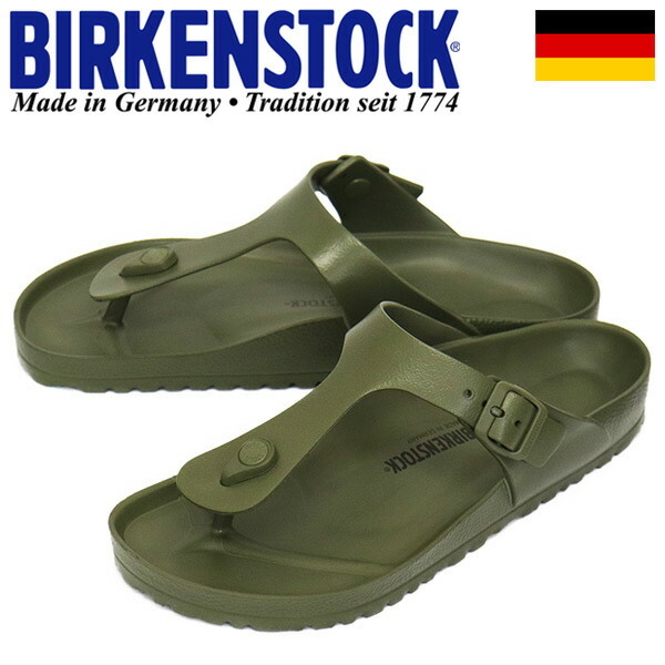 BIRKENSTOCK (ビルケンシュトック) 1019143 GIZEH EVA ギゼ サンダル KHAKI レギュラー幅 BI216 36-約23.0cm拍卖