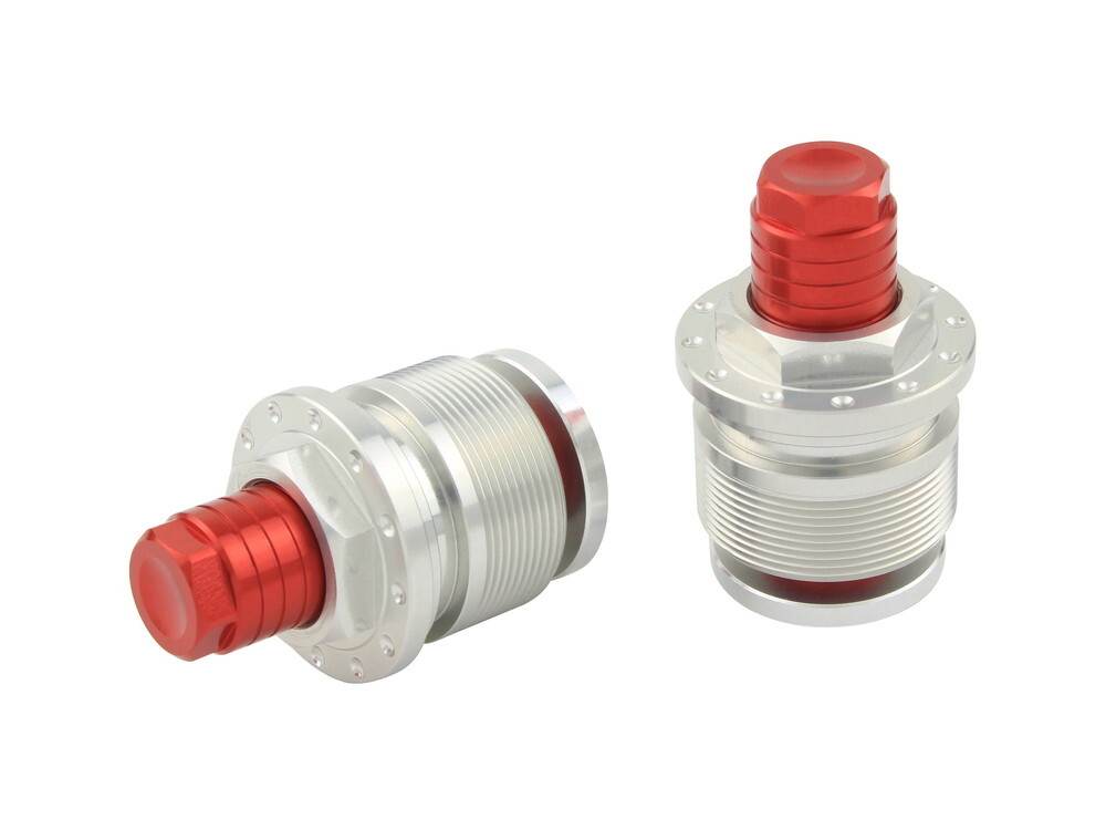 NSF100(HR01)用シフトロード アジャスター /イニシャルアジャスター(レッド×シルバー)_シフトアップ拍卖