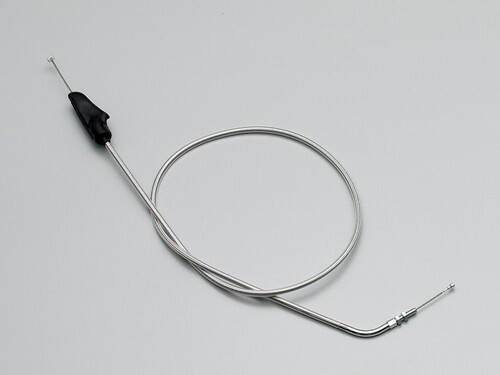 イントルーダークラシック400(キャブ)用 ロング・クラッチケーブル(+15cm/メッシュ調) |ハリケーン拍卖