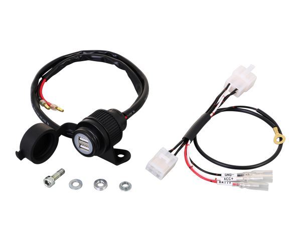 スーパーカブ110(JA44)用 USB電源KIT(2ポート)|キタコ拍卖