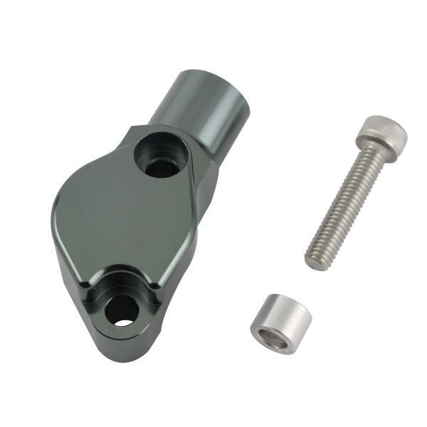 汎用 ブレンボ レーシング タイプ ミラーアダプター(ブレーキ) ガンメタ|ポッシュフェイス/POSH拍卖