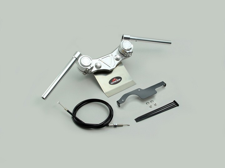 XSR900(16-/RN46J)用 アルミセパレートハンドル/セパハン(シルバー) |ハリケーン拍卖