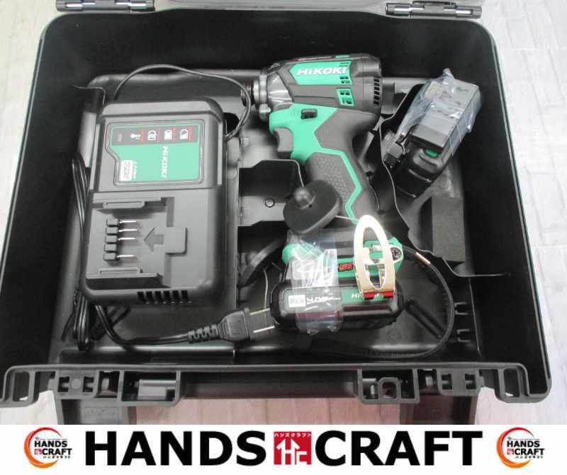 HIKOKI ハイコーキ WH12DCA インパクトドライバ 未使用 10.8V バッテリー×2 充電器【ハンズクラフト宜野湾店】拍卖
