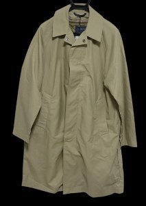 Auchincoalオーケンコール新品メンズステンカラーコート38英国製拍卖