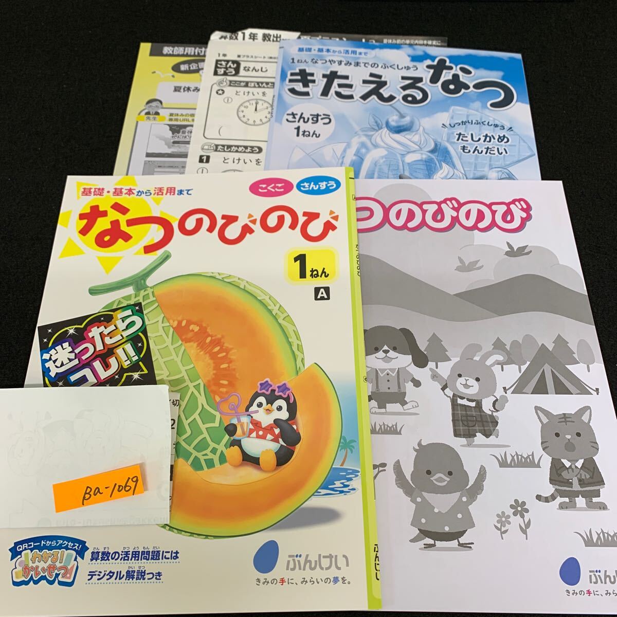 Ba-1069/1年生/文渓堂/小学生 国語 算数 英語 社会 理科 漢字 家庭科 テキスト テスト用紙 教材 文章問題 計算/L7/7060011拍卖
