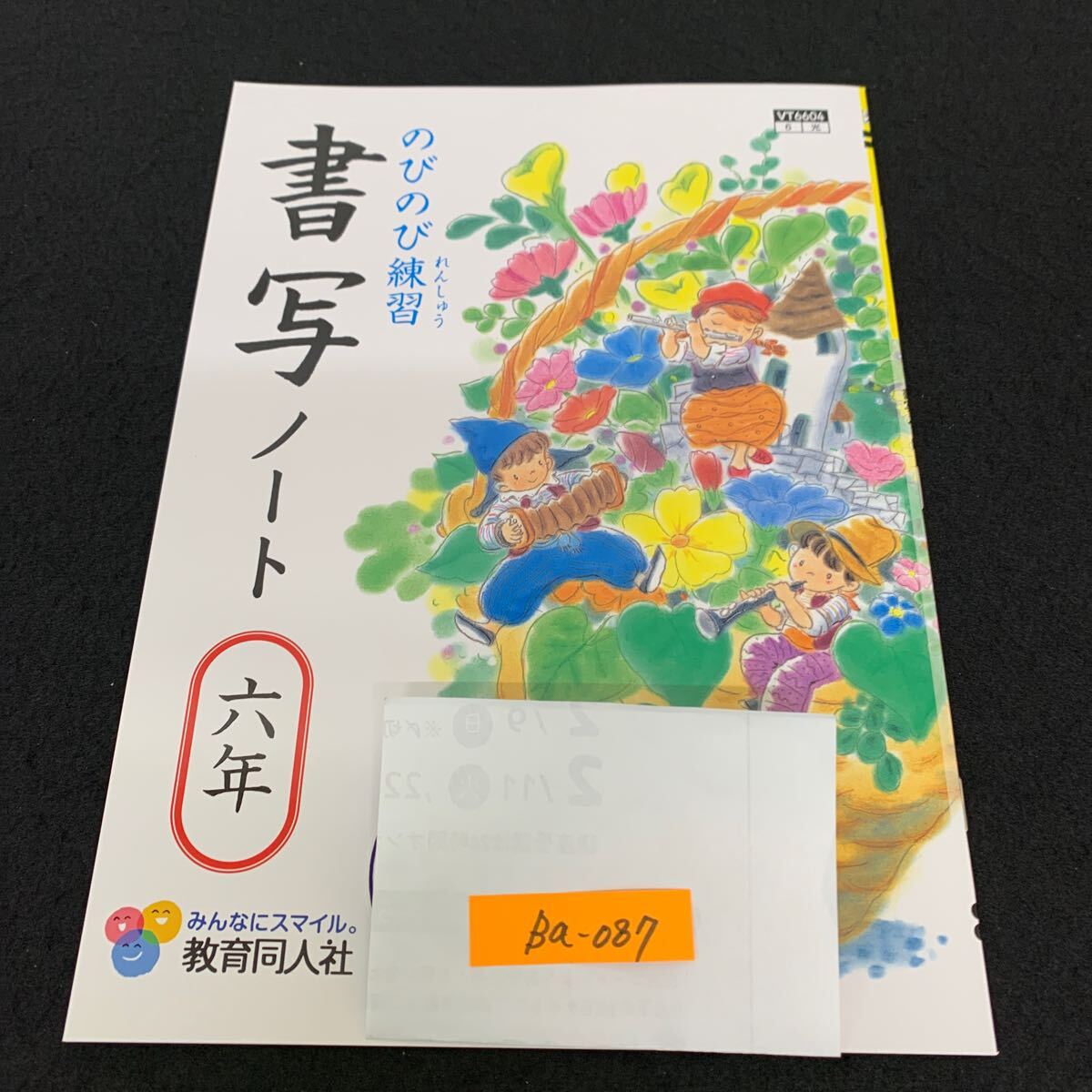 Bb-087/6年生/教育同人社/書写/小学生 国語 算数 英語 社会 理科 漢字 家庭科 テキスト テスト用紙 教材 文章問題 計算/L11/7060013拍卖