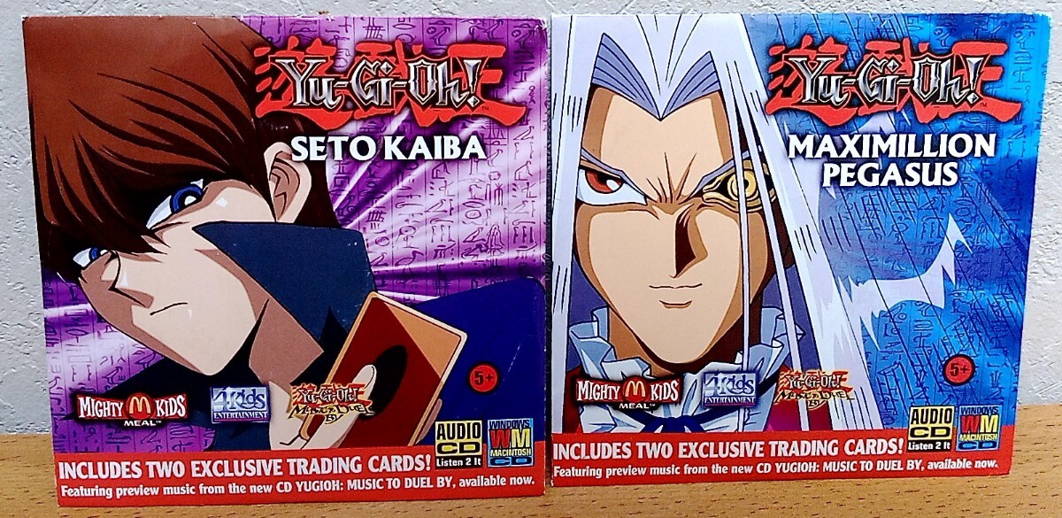 PCソフト 遊☆戯☆王 海馬瀬人 + ペガサス・J・クロフォード 輸入盤 2枚セット YU-GI-OH! Seto Kaiba Maximillion Pegasus 遊戯王拍卖