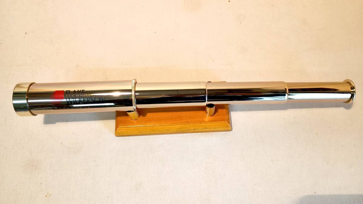 アメリカ FLAKE-WILKERSON 望遠鏡 小型 USED ジャンク 企業物 インテリア ディスプレイ 装飾 アンティーク ビンテージ拍卖