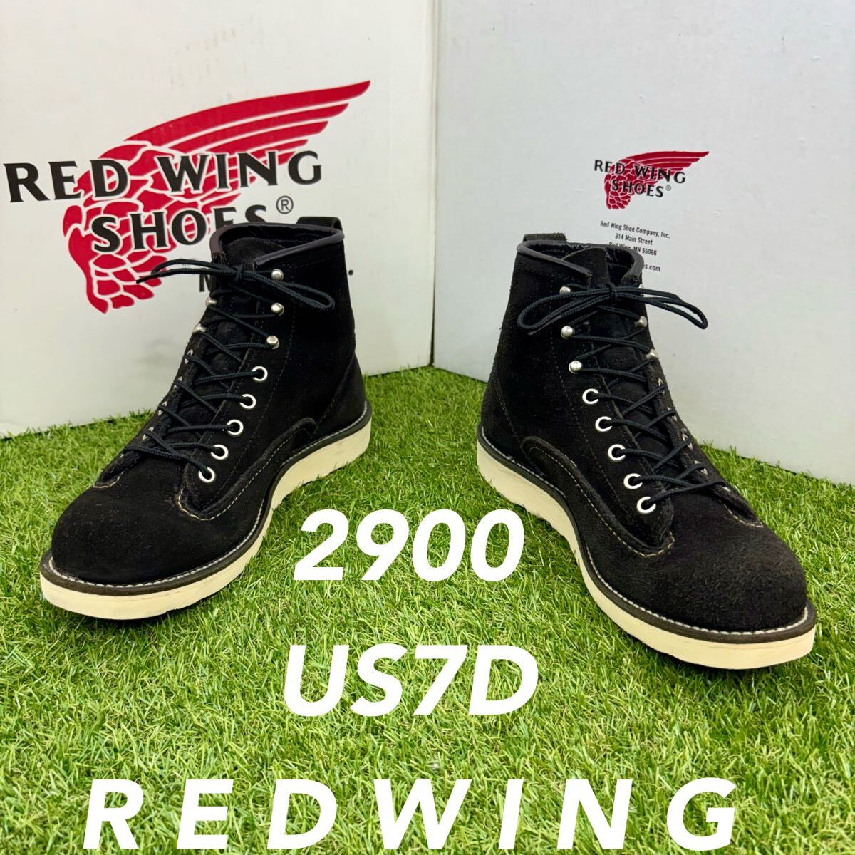 【安心品質0649】廃盤2900レッドウイング送料無料25-26R7ブーツREDWING拍卖