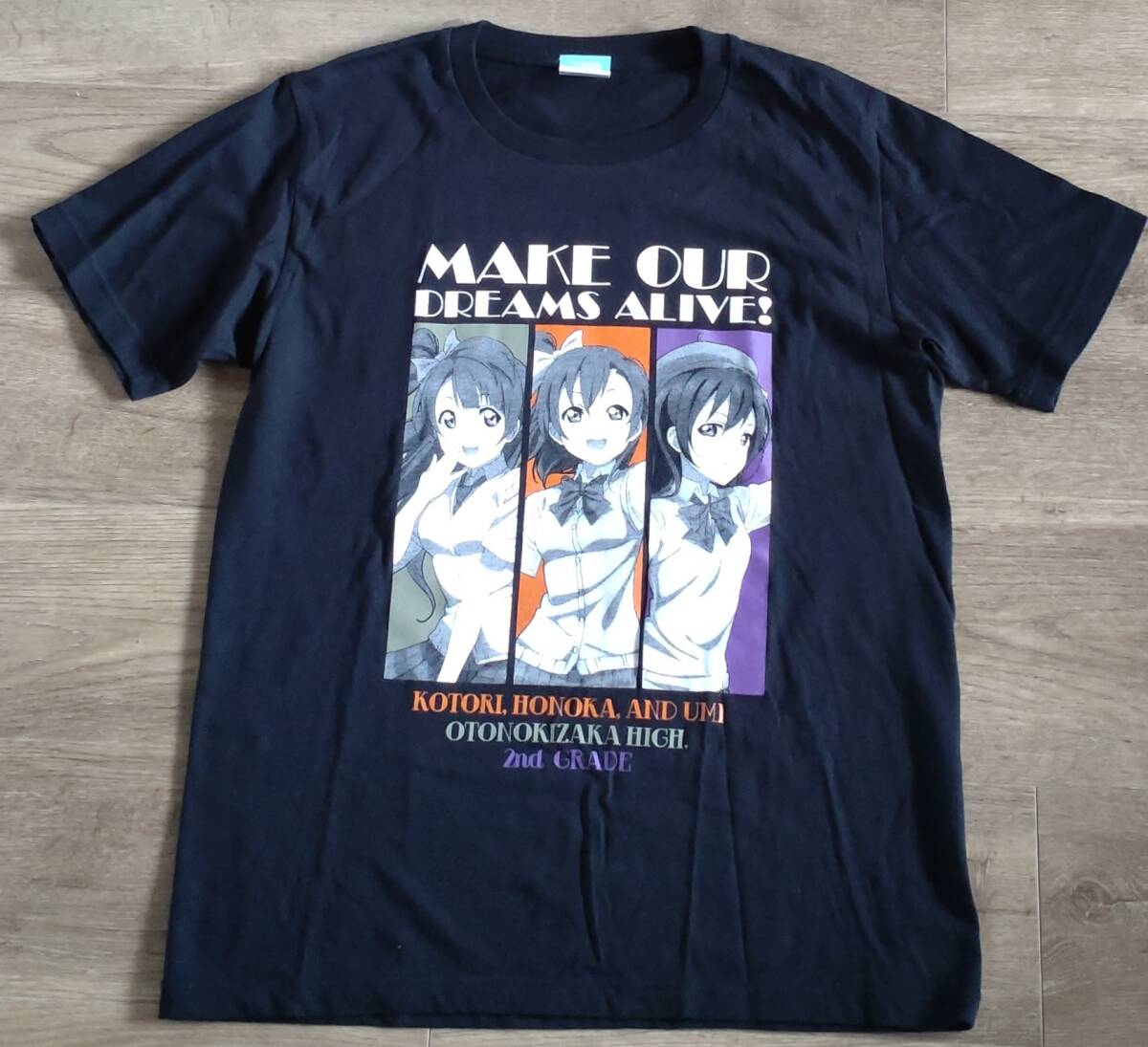 ラブライブ 2年生 Tシャツ μ’s COSPA コスパ ミューズ Mサイズ 南 ことり ほのか 高坂穂乃果 うみ 園田海未拍卖