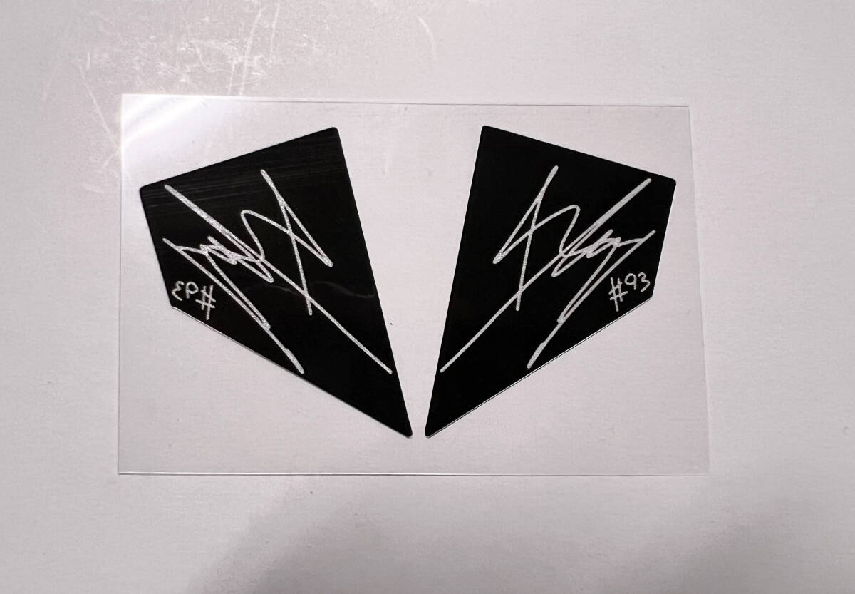 ST-163 MotoGP 93 Marc Marquez マルクマルケス ヘルメット ティアオフフィルム 復刻サイン ステッカー 反射剤入り 拍卖