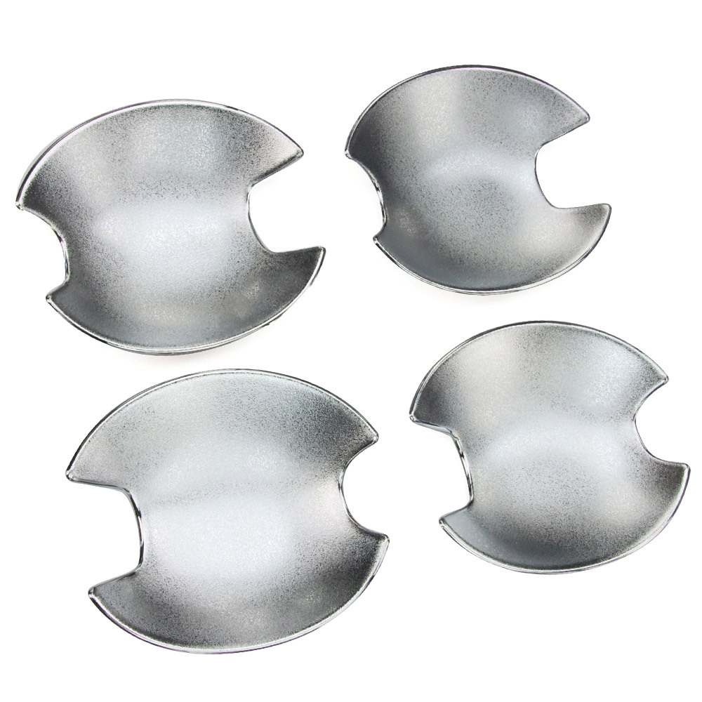 三菱 新型 デリカ D:5 ドアハンドルプロテクター ガーニッシュ 外装パーツ 傷防止 爪キズ防止@拍卖