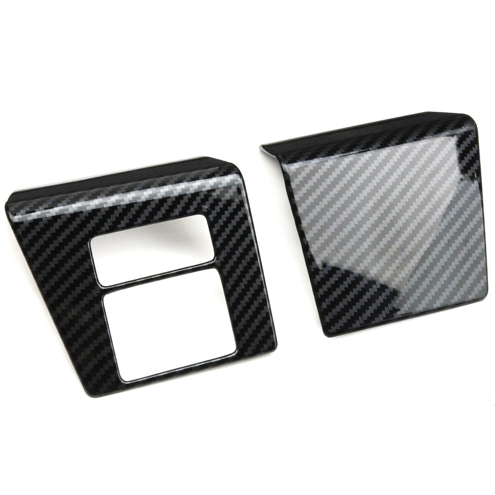 アルファード/ヴェルファイア40系 フロント ドアスイッチパネル パワーウィンドウパネルカバー カーボン調 2P@拍卖