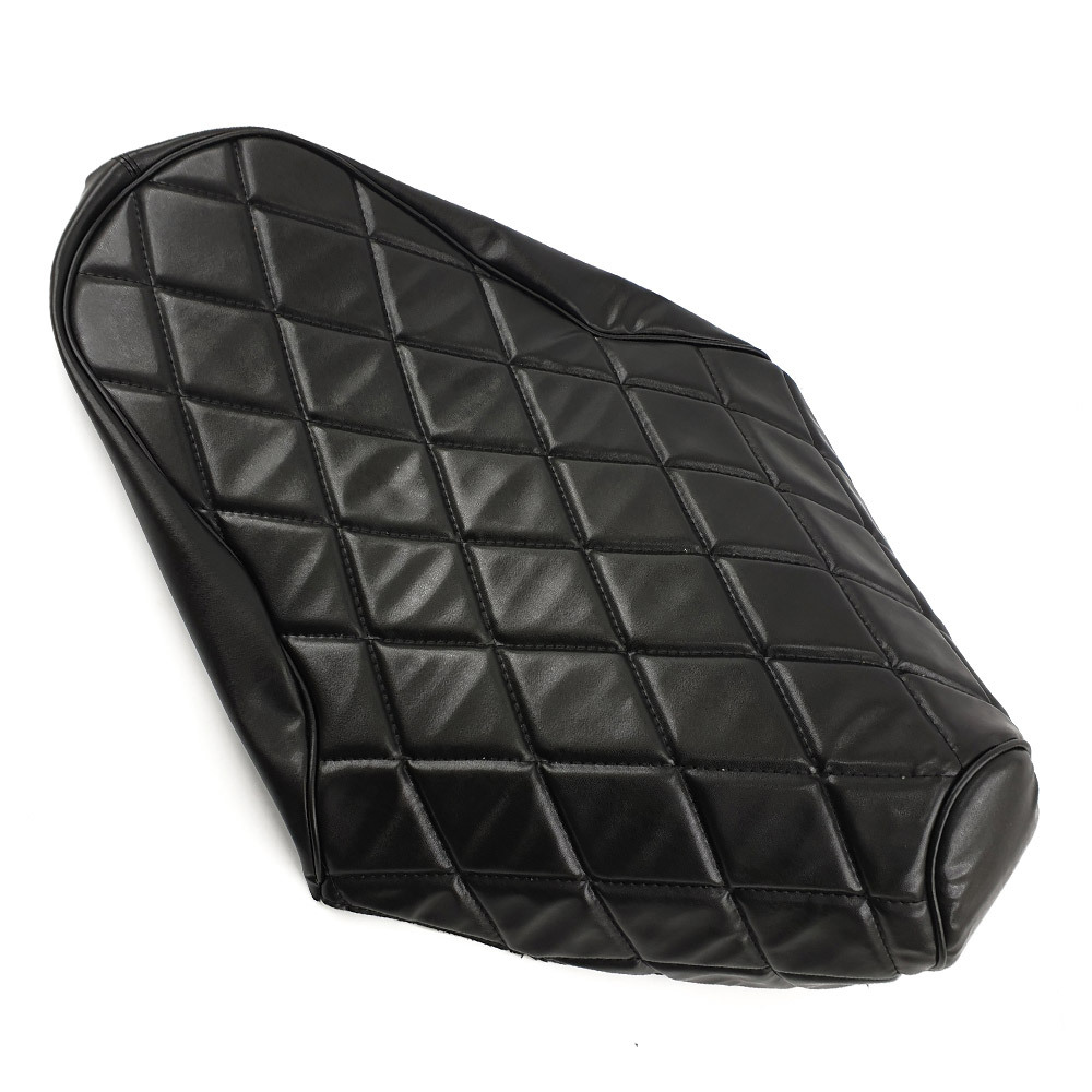 ヤマハ シグナス125(SE12J) シグナス1型 シートカバー ダイヤカット 黒色 レザー調拍卖