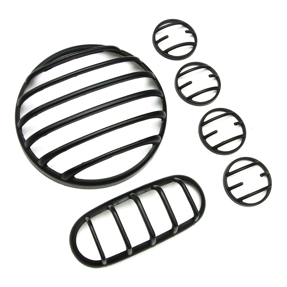 【6点セット】レブル250/500/1100 CL250対応 ヘッドライトカバー・テールライトレンズカバー・ウインカーカバー フルセット マッドブラック拍卖