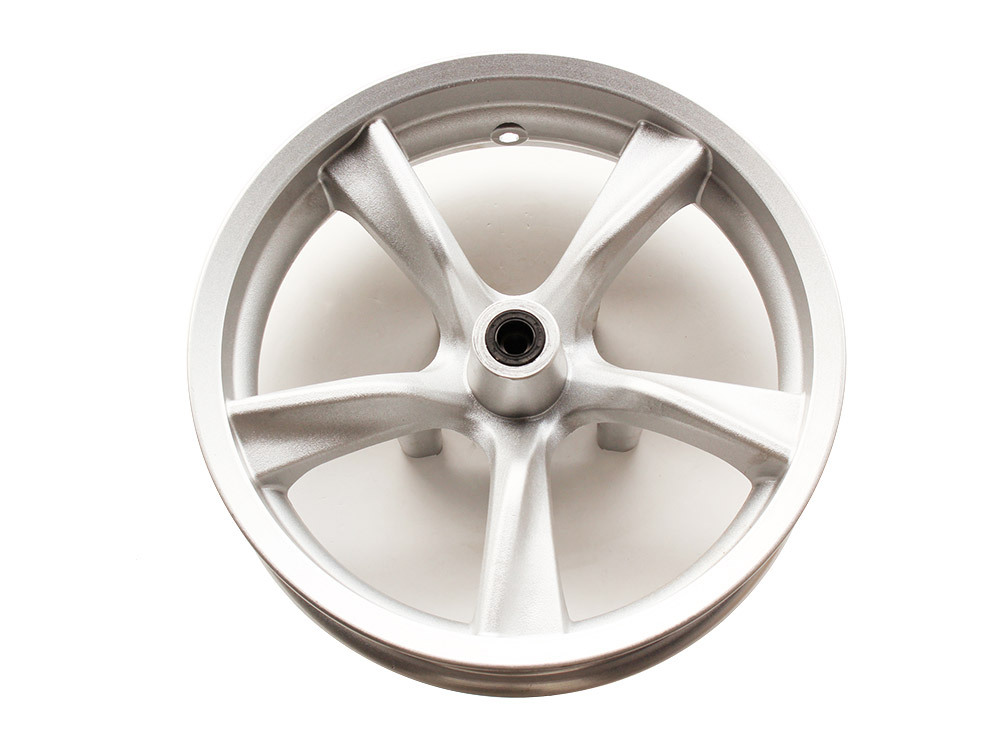 【在庫処分】ヤマハ マジェスティS/SMAX155 社外 前側 アルミホイール 銀色拍卖