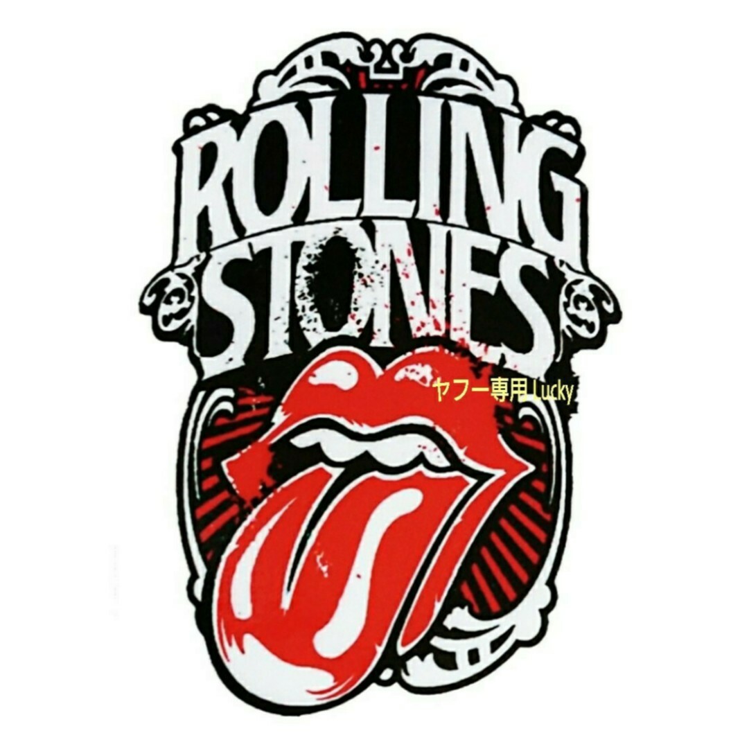 ヴィンテージ レトロ 転写 ステッカー 車 カッティングステッカー シール デカール The Rolling Stones サイン バンド バイク 装飾 luk632拍卖