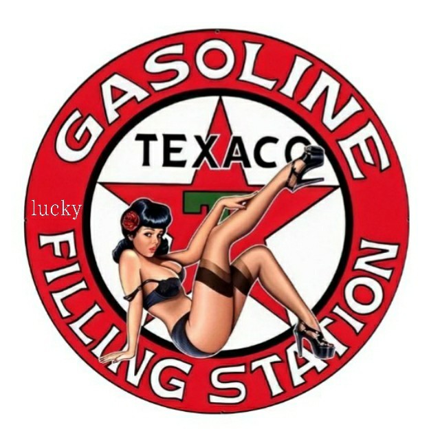 ヴィンテージ レトロ 転写 ステッカー 車 カッティングステッカー シール シート デカール TEXACO ピンナップ ガール バイク 装飾 luk199拍卖
