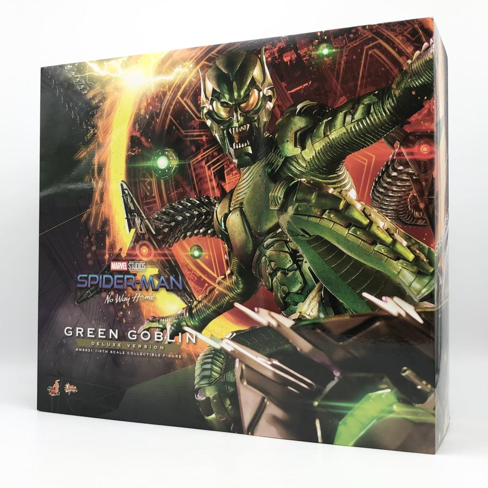【中古】開封 ホットトイズ スパイダーマン NWH ムービー・マスターピース 1/6 MM#631 グリーン・ゴブリン ボーナスアクセサリー付拍卖