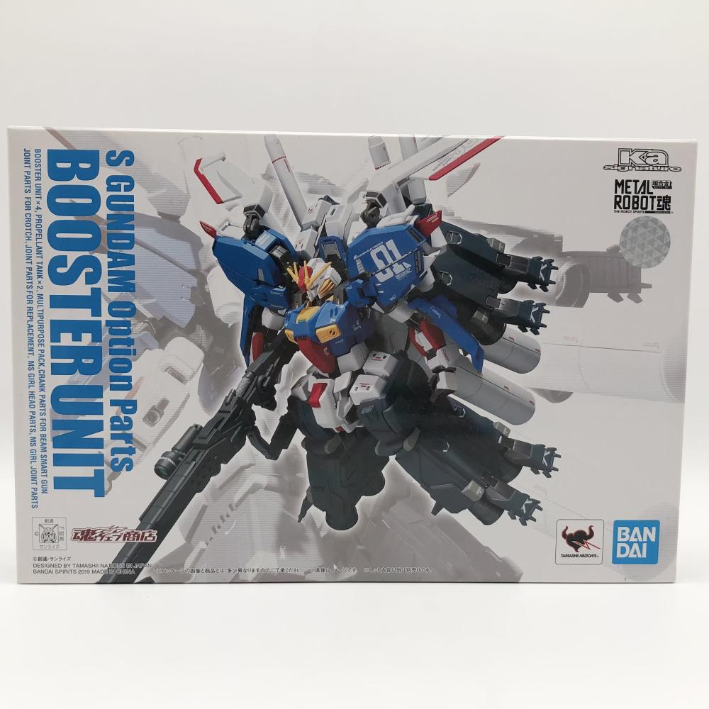 【中古】開封 バンダイ GUNDAM SENTINEL METAL ROBOT魂(Ka signature)<SIDE MS> Sガンダム専用オプションパーツ ブースターユニット拍卖