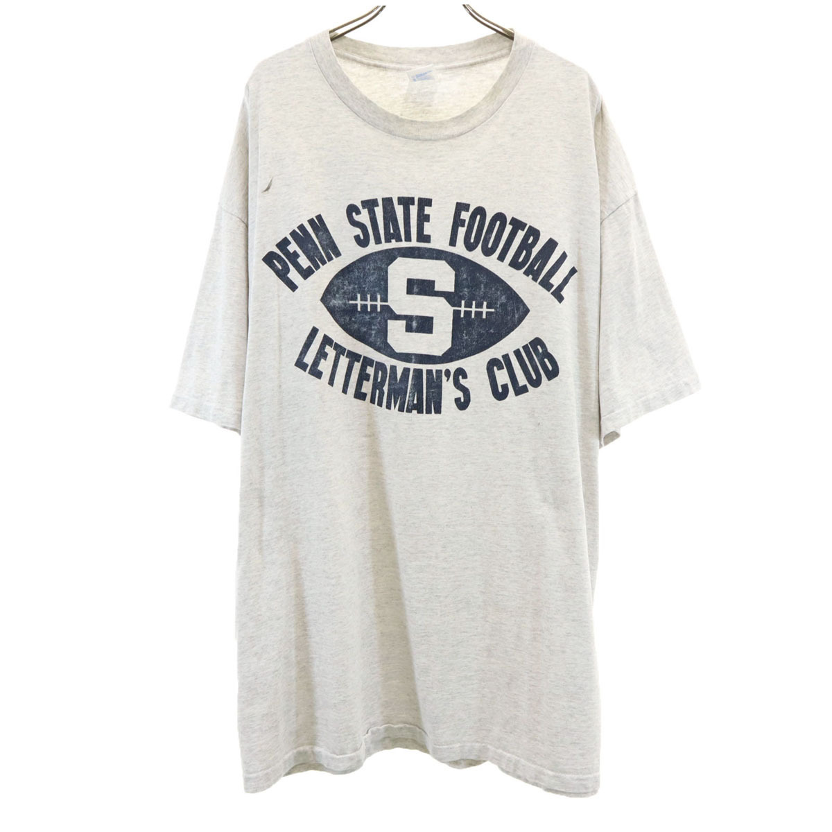 DUKE 90s USA製 オールド 半袖 Tシャツ XXL グレー シングルステッチ ビックサイズ メンズ拍卖