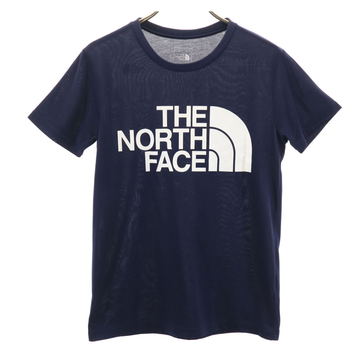 THE NORTH FACE ノースフェイス アウトドア 半袖 Tシャツ S ネイビー NTW32133 レディース拍卖