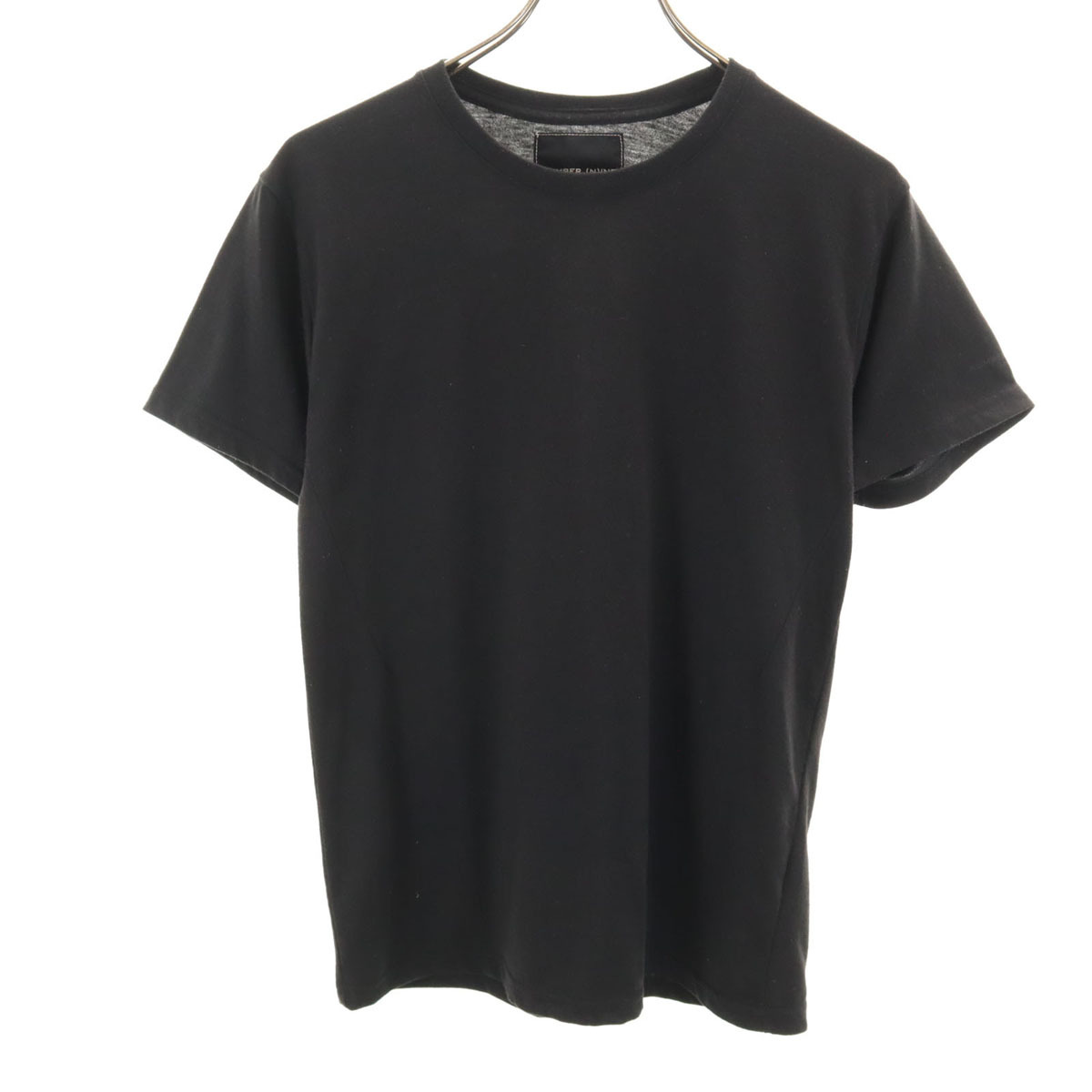 NUMBER (N)INE DENIM ナンバーナイン デニム 半袖 Tシャツ M ブラック 無地 メンズ拍卖