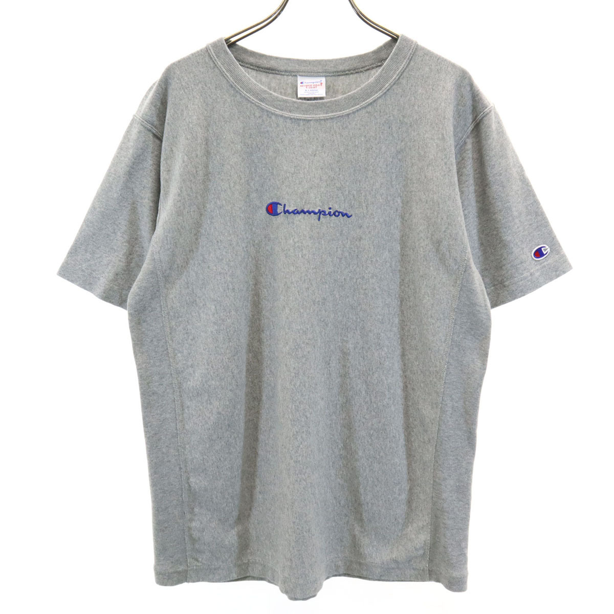 Champion チャンピオン 半袖 リバースウィーブ ヘビーウェイト Tシャツ XL グレー メンズ拍卖