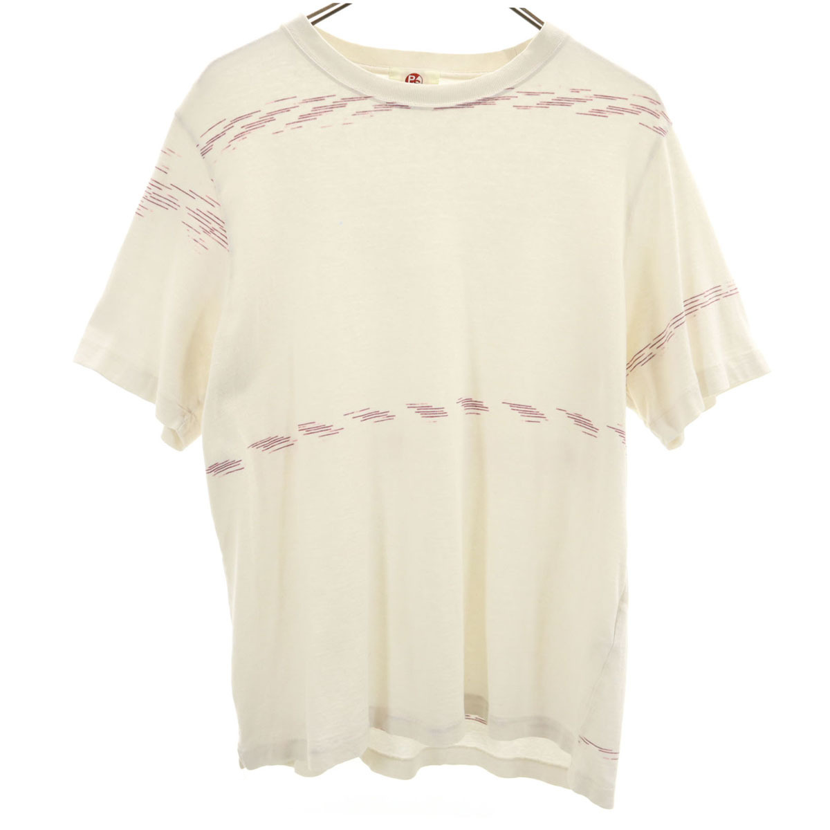 RED EAR by Paul Smith レッドイヤーバイポールスミス 日本製 半袖 Tシャツ L オフホワイト メンズ拍卖