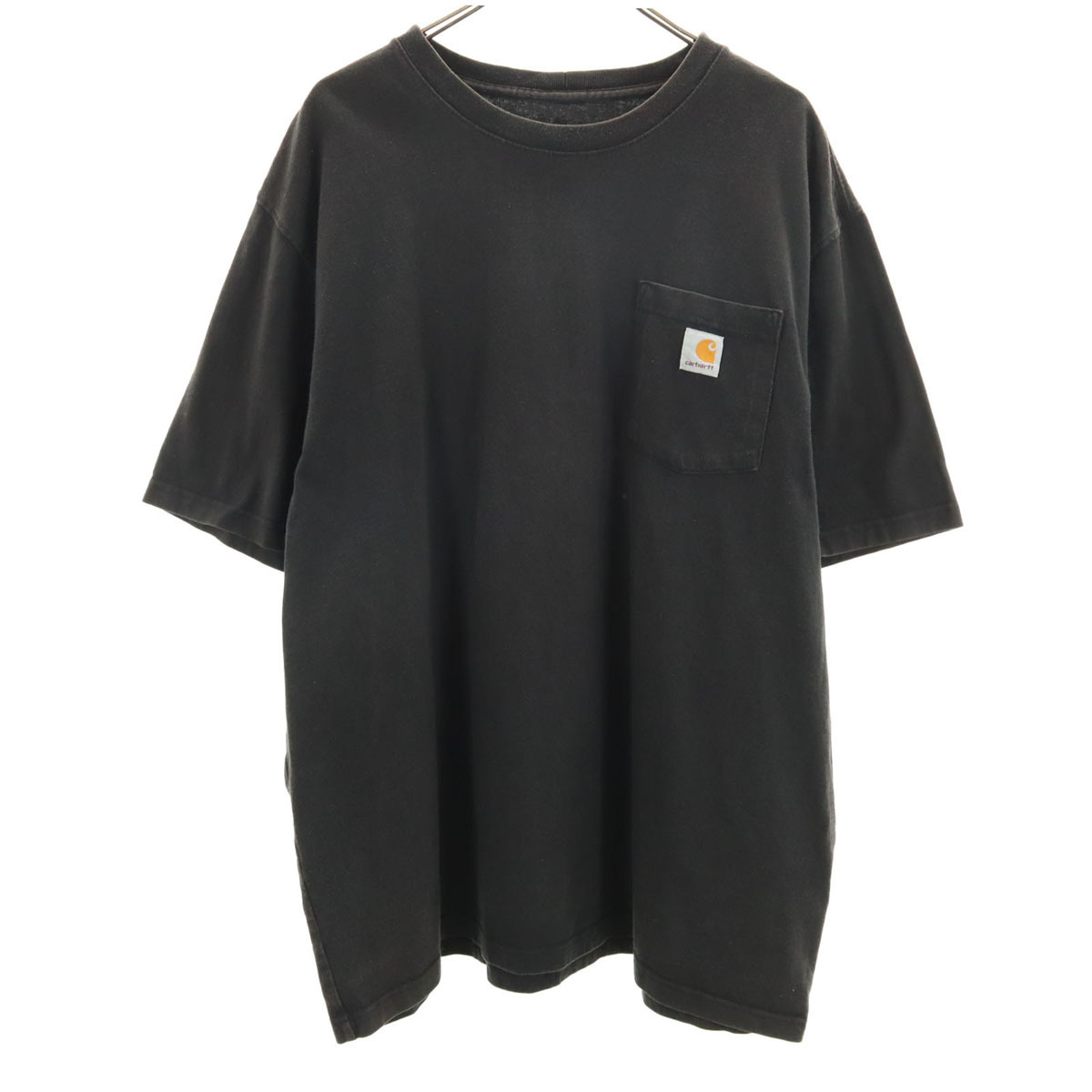 Carhartt カーハート 半袖 オリジナルフィット Tシャツ XL ブラック 無地 ポケT ヘビーウェイト メンズ拍卖