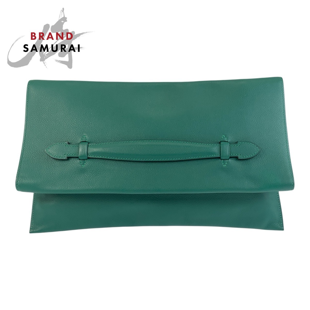 美品 HERMES エルメス プリプラ マラカイト グリーン エバーカラー クラッチバッグ セカンドバッグ レディース 503650拍卖